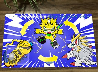 แผ่นรองเมาส์ ลาย Digimon Pulsemon Duel Playmat CCG DTCG สําหรับเล่นเกม