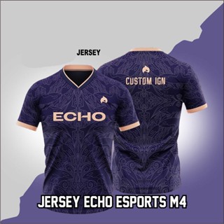 เสื้อยืดลําลอง แขนสั้น พิมพ์ลาย Jersey ECHO M4 EDITION 2023 แฟชั่นฤดูร้อน สําหรับผู้ชาย