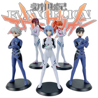 ชุดโมเดลฟิกเกอร์ Eva Neon Figure Genesis Evangelion สําหรับตกแต่ง 5 ชิ้น