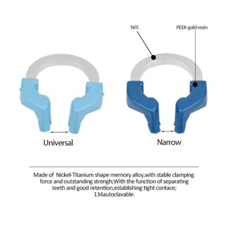 NITI Dental Matrix Bands Ring Garrison Style Matrix Clamp Clip Sectional Contoured Dental Tools