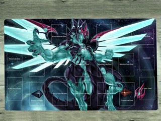 Yugioh Playmat Galaxy Eyes Photon Dragon Yugioh แผ่นรองเกมการ์ด TCG CCG ฟรีกระเป๋า