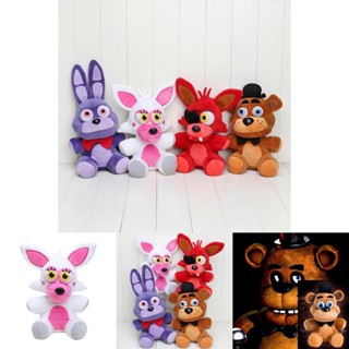 ของเล่นตุ๊กตาหมีสุนัขจิ้งจอก บอนนี่ ยัดนุ่น แบบนิ่ม สีทอง สําหรับเด็ก