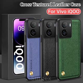 เคสโทรศัพท์มือถือหนัง กันกระแทก ปิดด้านหลัง แบบแม่เหล็ก สําหรับ Vivo Iqoo Z7 Z7X iQOOZ7 X V2272A Iqoo 27 11 V2243A 10 Pro 5G