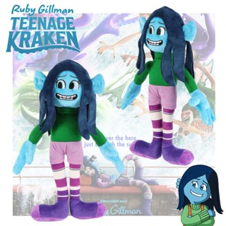 ของเล่นตุ๊กตาการ์ตูน Ruby Gillman Teenage Kraken ผ้าฝ้าย Pp แบบนิ่ม กอดได้