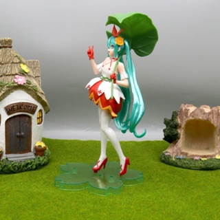 โมเดลฟิกเกอร์ Hatsune Miku Opp Bag Packed สวยหรู สําหรับตั้งโชว์ เก็บสะสม