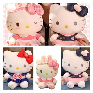 ตุ๊กตานุ่ม รูปการ์ตูน Hello Kitty น่ารัก เหมาะกับของขวัญวันเกิด และคริสต์มาส สําหรับเด็กผู้หญิง