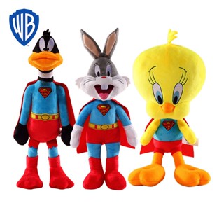 ตุ๊กตายัดนุ่น รูปการ์ตูนอนิเมะ Superman Looney Tunes Bugs Bunny Daffy Duck Tweety Bird Lola Bunny ของเล่นสําหรับเด็ก