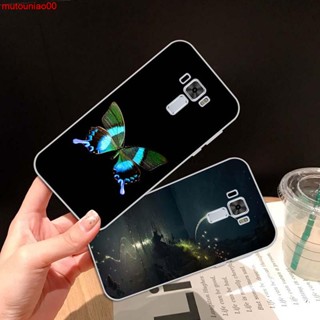 เคสโทรศัพท์มือถือซิลิโคน TPU แบบนิ่ม ลาย 04 ผีเสื้อ ดอกไม้ สําหรับ Asus Zenfone 2 3 4 Laser Selfie Max Pro Plus M1 M2