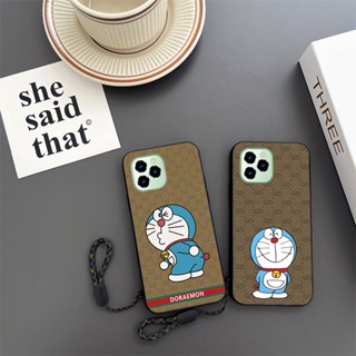 Oukitel C21 Pro เคสโทรศัพท์ น่ารัก โดราเอมอน ป้องกันการตก สายคล้องป้องกัน