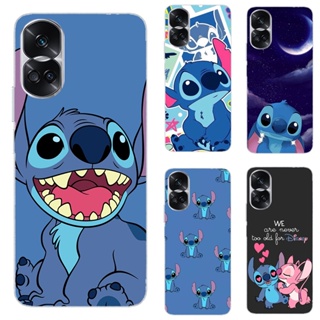 เคสโทรศัพท์มือถือ TPU แบบนิ่ม ลาย Lilo &amp; Stitch สําหรับ Huawei Honor 90 Lite