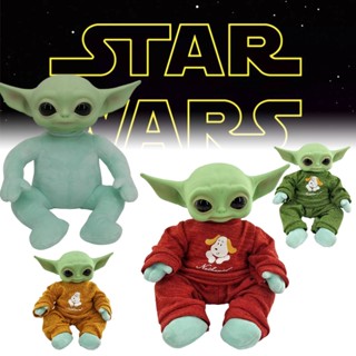 ตุ๊กตาเด็กทารก Yoda น่ารัก เสื้อผ้าหลากสี