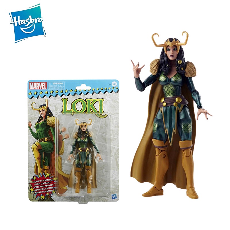 Hasbro Marvel Legends LOKI Sylvie Caricature รุ่น Action Figures ของเล่นเด็กวันเกิดของขวัญสต็อก