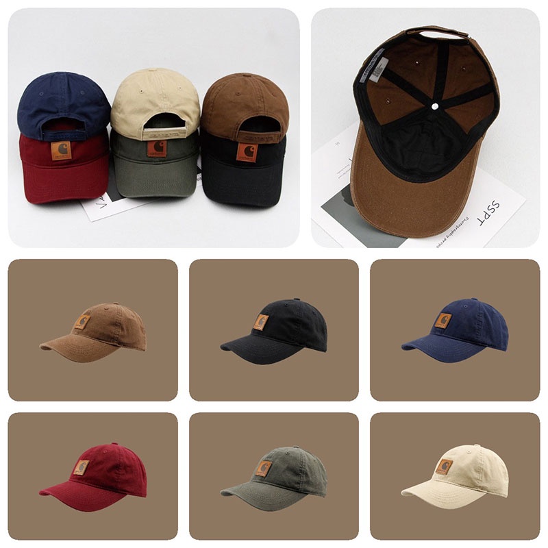 หมวกเบสบอล Carhartt มีสไตล์ ใช้ได้จริง สําหรับกิจกรรมกลางแจ้ง ใช้ได้ทั้งชาย และหญิง