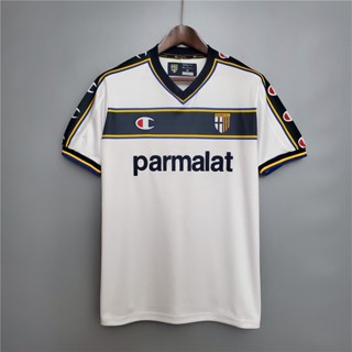 02-03 Parma Away เสื้อฟุตบอลย้อนยุค Football