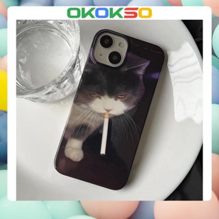 เหมาะสําหรับเคสโทรศัพท์มือถือ OPPO Reno9 / Reno8 / Reno7pro / reno6 / 7z / 5 การ์ตูนใหม่เย็นเย็นแมวป้องกันฤดูใบไม้ร่วงกรณีโทรศัพท์มือถือ R17 คู่รุ่น A53 / A9 2020 / 4Z 5G / F11 / A31 / A15 / A3S / A78 / A77