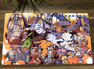 แผ่นรองเมาส์ พร้อมกระเป๋า สําหรับเล่นเกม Digimon Adventure Playmat CCG DTCG