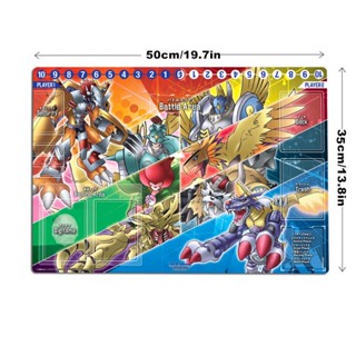 แผ่นรองเมาส์ ลาย Digimon Wargreymon Duel Playmat DTCG สําหรับเล่นเกม