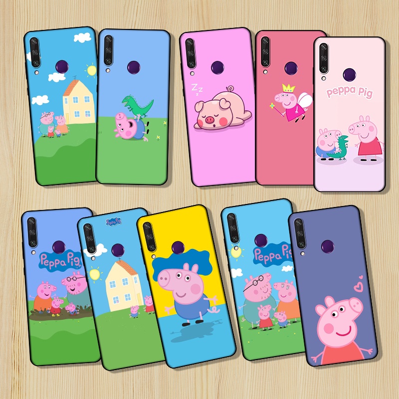 เคสสําหรับ Huawei Y6P Y7A P40 Lite Pro AA41 Peppa Pig TPU ปลอกป้องกันเปลือกนิ่ม