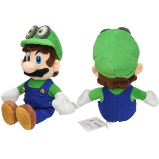 Super Mario Bros. ตุ๊กตายัดไส้ Luigi หมวกสีเขียว ของขวัญวันเกิด สําหรับตกแต่งบ้าน