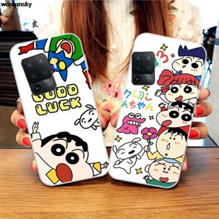 เคสโทรศัพท์มือถือ ลายการ์ตูนชินจัง สําหรับ OPPO A93 A74 A54 A93S A55 A53S A16 A16S A56 Find X3 A94 F19 Reno 6 5F 5Z 6Z A95 K9 A16K 7 SE Lite Pro+ 03