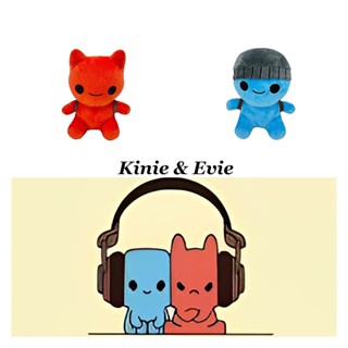 Evie Kinie ตุ๊กตายัดนุ่น ผ้าฝ้าย PP แบบสั้น ขนาด 18*15 ซม. สําหรับตกแต่งวัยรุ่น