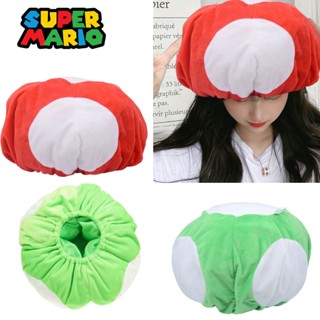 ตุ๊กตายัดนุ่น คอสเพลย์ Mario Mushroom Hat ของเล่นสําหรับเด็ก และผู้ใหญ่