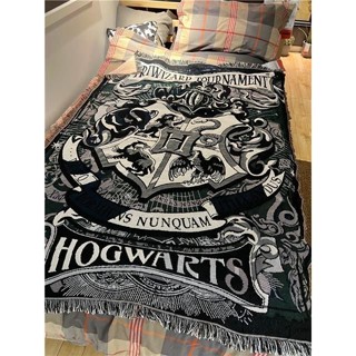 Harry Potter Hogwards College ปริมณฑลคอลเลกชันผ้าห่มผ้าห่มผ้าห่ม