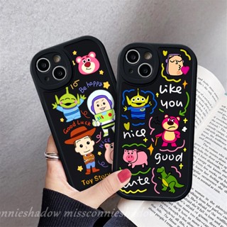 เคสโทรศัพท์มือถือ Tpu นิ่ม ลายการ์ตูนหมู เอเลี่ยน Toy Story น่ารัก สําหรับ IPhone 6s 7Plus 6 7 8 Plus SE 2020 XR XS X Max 11 13 14 12 Pro Max