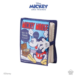 ✨พร้อมส่ง✨หมอนตุ๊กตา Disney Disney SUNDAY HOME Mickey Book ของเล่นสําหรับเด็ก สินค้าอนิเมะ ของตกแต่ง ของ เด็ก