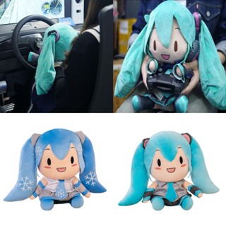 ตุ๊กตา Hatsune Miku สีเขียว สีฟ้า สําหรับเก็บสะสม