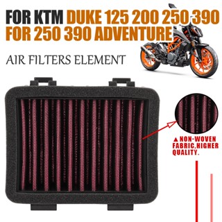 อะไหล่ไส้กรองอากาศ สําหรับรถจักรยานยนต์ KTM Duke 390 125 200 250 Duke 390 Adventure