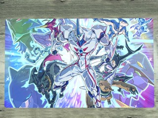 Yugioh Playmat Slifer the Sky Dragon &amp; Kaiba Seto TCG CCG แผ่นรองเมาส์เล่นเกม ฟรีกระเป๋า