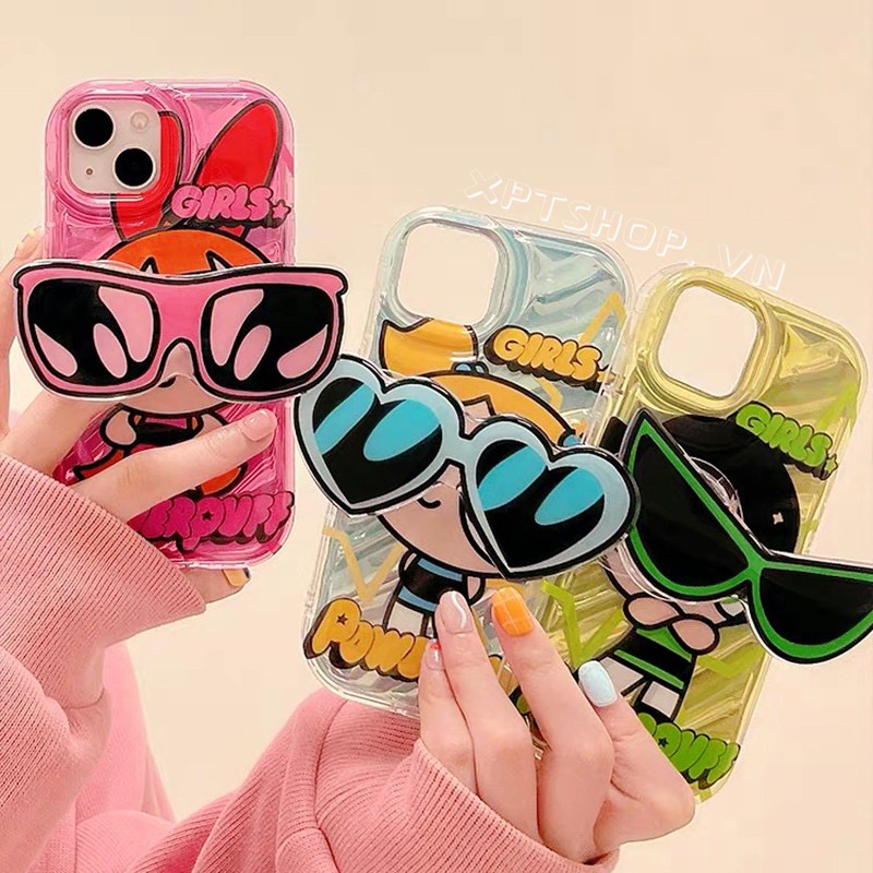เคสโทรศัพท์มือถือแบบนิ่ม กันกระแทก ลายการ์ตูนสัตว์ เด็กผู้หญิง และเด็กผู้ชาย พร้อมที่ตั้งวาง สีเงิน สําหรับ iPhone 14 14Plus 13 12 11 Pro Max XR IX 7 8 Plus