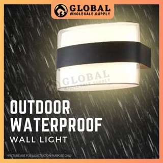 Waterproof โคมไฟติดผนัง LED อลูมิเนียม กันน้ํา สําหรับตกแต่งบ้าน ในร่ม กลางแจ้ง