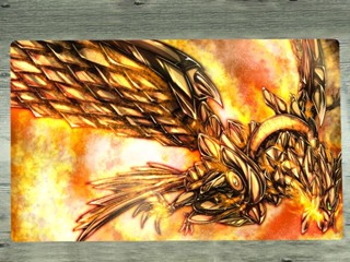 Yugioh Duel Playmat The Winged Dragon of Ra TCG เสื่อเทรดดิ้งการ์ดเกม เสื่อกระเป๋า