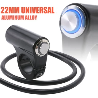 สวิทช์ไฟตัดหมอก เปิดปิด 12V กันน้ํา อุปกรณ์เสริม สําหรับรถจักรยานยนต์ไฟฟ้า สกูตเตอร์ 7 8" 22 มม