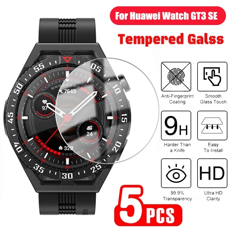 กระจกนิรภัย สําหรับ Huawei Watch GT 3 SE สมาร์ทวอทช์ กระจกกันรอยหน้าจอ สําหรับ Huawei Watch GT 3SE ฟิล์มกระจกนิรภัย