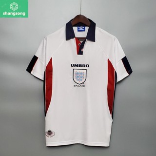 Shangsong 98 ENG Home Retro เสื้อฟุตบอล เสื้อฟุตบอล