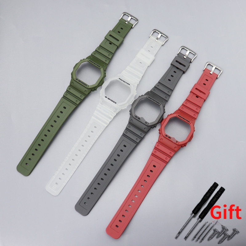 Yifilm เคสนาฬิกาข้อมือเรซิ่น สําหรับ Casio DW5600 DW5025 GW5000 Casio DW-5600 GW-5000