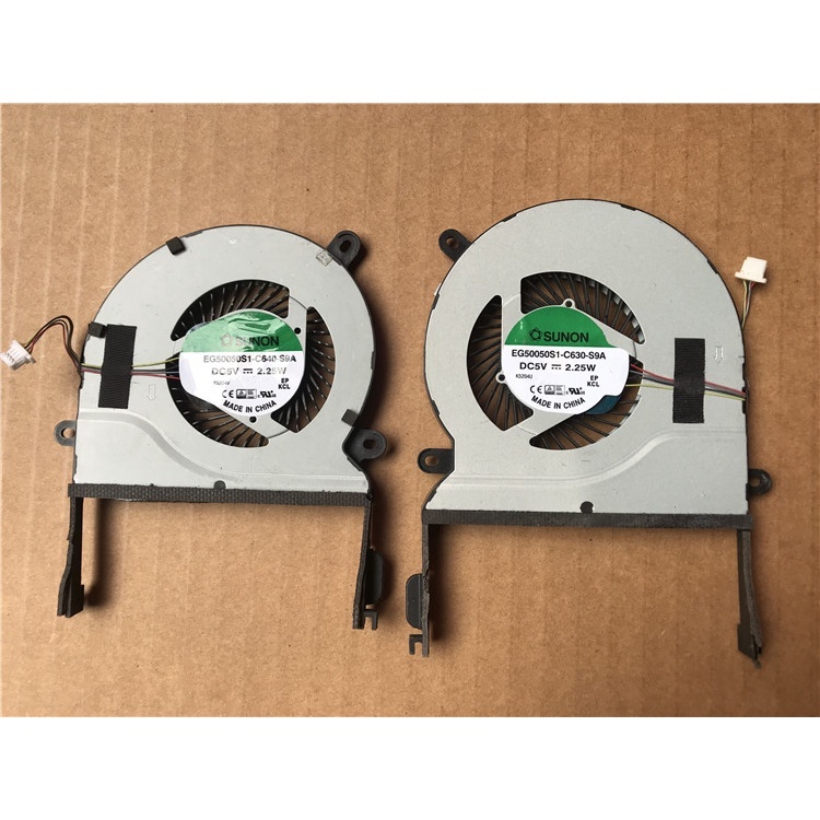พัดลมสําหรับ ASUS Cooling UX501J UX501 UX501JW UX501VW CPU FAN L+R EG50050S1-C630-S9A EG50050S1-C640