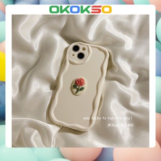 เคสมือถือ แบบนิ่ม ลายการ์ตูนดอกกุหลาบ สามมิติ กันกระแทก สําหรับ OPPO Reno9 Reno8 Reno7pro reno6 7z 5 A9 2020 4Z 5G F11 A31 A3S A78 A77