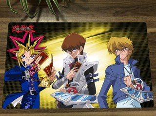 Yu-gi-oh! แผ่นรองเมาส์เล่นเกม Playmat Seto Kaiba &amp; Yugi Muto CCG TCG