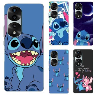 เคสโทรศัพท์มือถือ TPU แบบนิ่ม ลาย Lilo &amp; Stitch สําหรับ Huawei Honor 70 Pro 70 Pro Plus