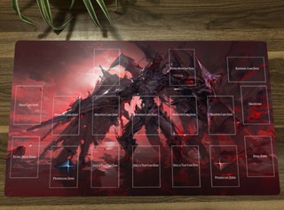 Yu-gi-oh! Destiny HERO - Plasma Playmat CCG TCG แผ่นรองเมาส์ สําหรับเล่นเกม