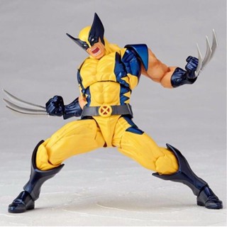 ฟิกเกอร์ Revoltech Amazing Yamaguchi Kaiyodo Wolverine X-Men ของเล่นสําหรับเด็ก