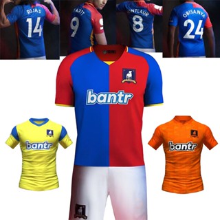 เสื้อกีฬาแขนสั้น ลายทีมชาติฟุตบอล Richmond Ted Lasso Season 23 24 jersey KENT TARTT ROJAS OBISANYA สีส้ม น้ําเงิน แดง เหลือง 2023-24