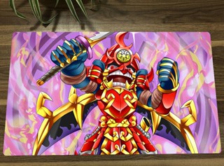 Yugioh แผ่นรองเมาส์ ลายการ์ตูน Toon Six Samurai Playmat CCG TCG