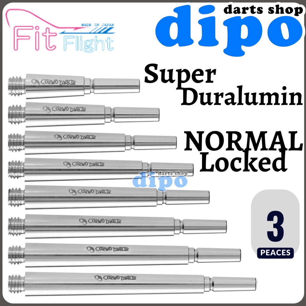 Fit Shaft Super Duralumin ล็อคธรรมดา - Fit Darts Shaft