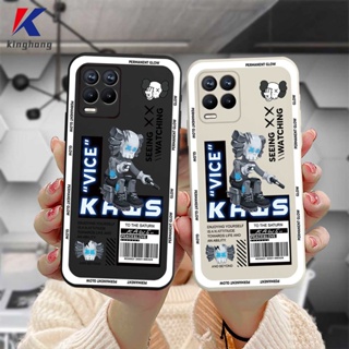 เคสโทรศัพท์มือถือแบบนิ่ม TPU กันรอยเลนส์กล้อง ลาย KAWS สําหรับ Realme C21Y C31 C35 C11 2021 C15 C21 C25 C20 C3 C12 C2 C25S 5S 5 5S 5i C17 7i C1 C25Y C2 C3i