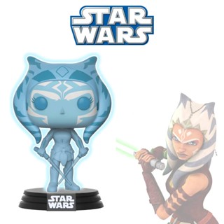 โมเดลฟิกเกอร์ Ashoka Night Light Star Wars ของเล่นสะสม สําหรับเด็ก